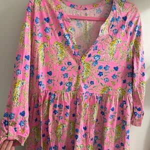Lilly Pulitzer tiger dress size XL